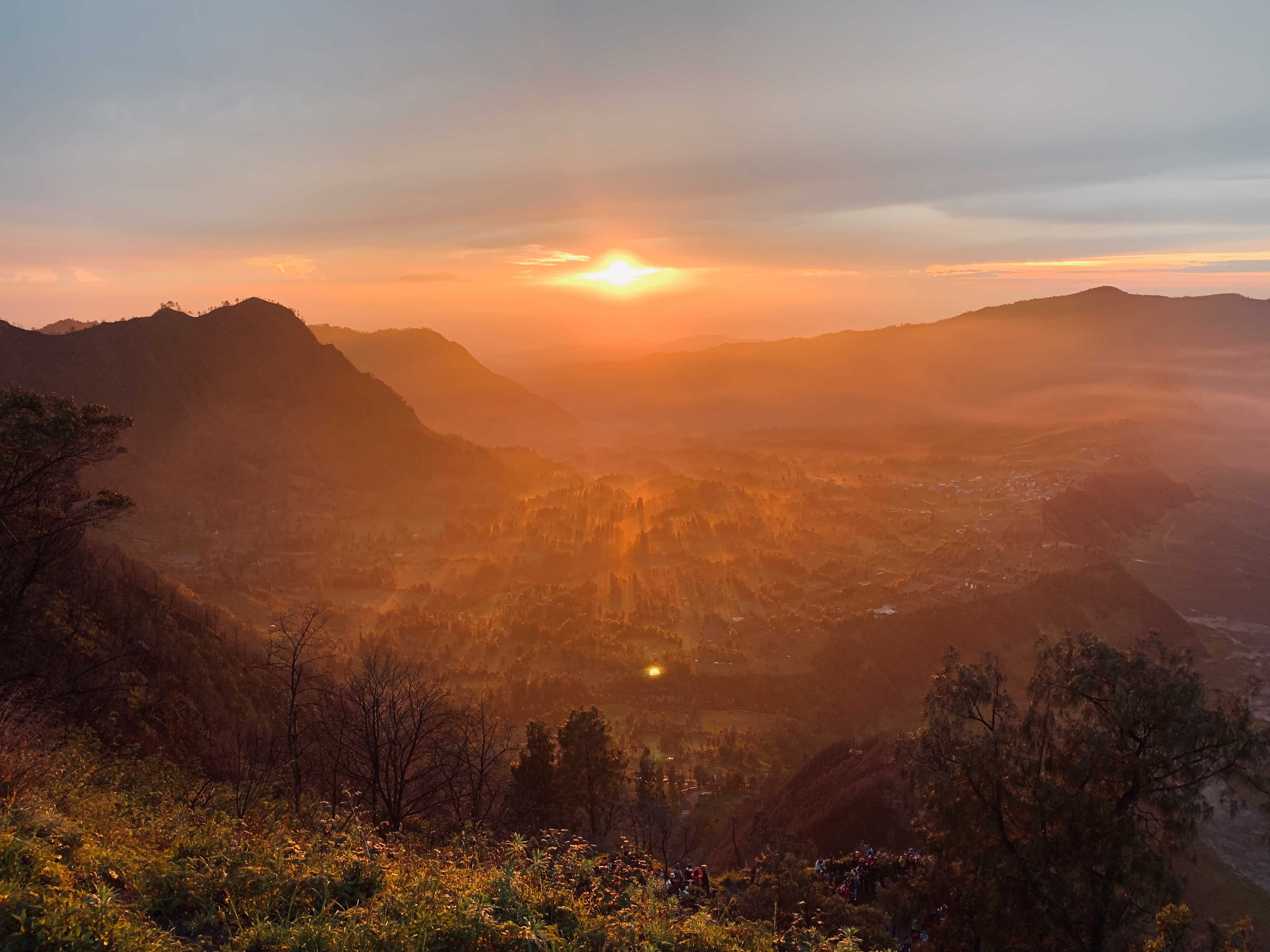 Bromo火山日出