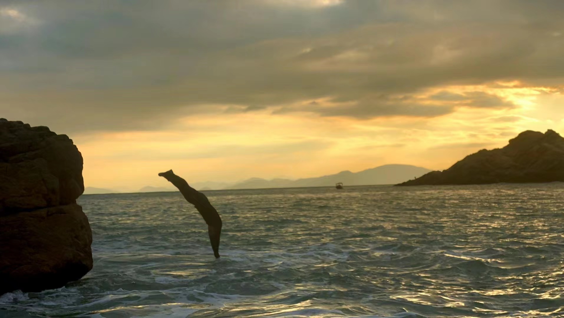 海上泅渡